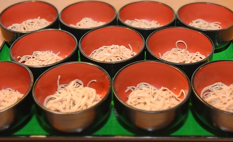 写真:自家製そば粉のお蕎麦