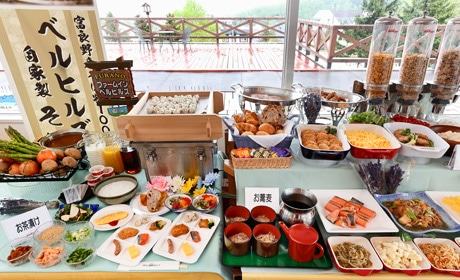 写真:朝食